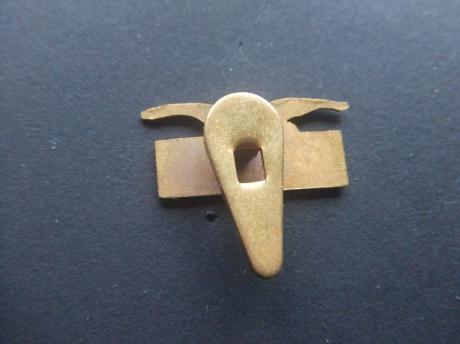 Moto Guzzi motor emaille knoop (2)